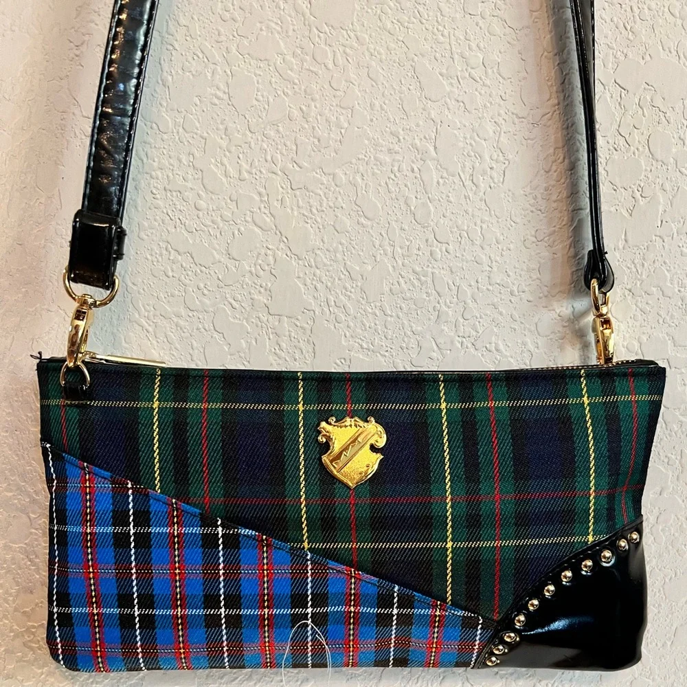 MAC - SE Tartan Clutch/Crossbody Convertible - Picture 1 of 2